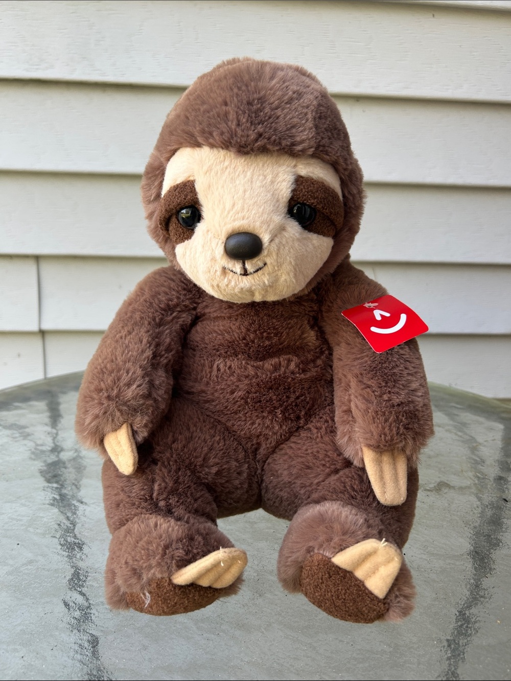 Ty Brown Plush Sloth with Sweet Cream Face—So Soft
